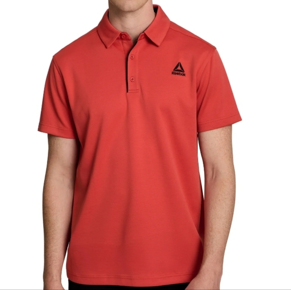 Reebok Men's Baked Apple Red Performance Polo
